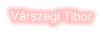 Vrszegi Tibor